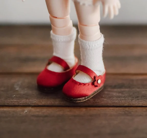「S&G」Silk Mary Jane Uniform BJD Shoes (OB11/OB22/OB24/Blythe) - Image 5