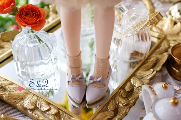 「S&G」Silk Ribbon High Heels (MDD/MSD/Chubby/) - Image 2