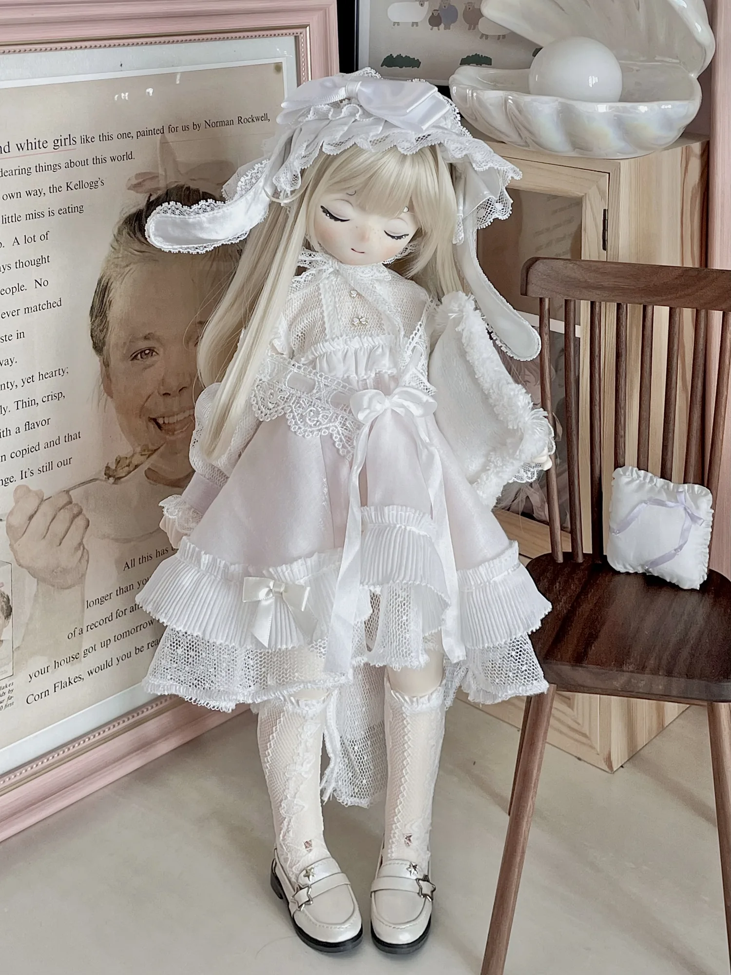 「Sasato」Fantasy Poems (MSD/ Chubby l 1/4) BJD Outfit Only - Image 3