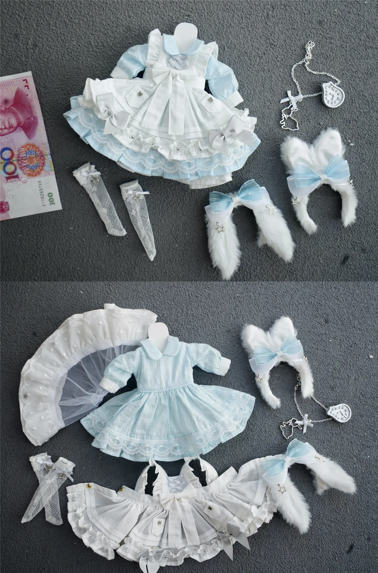 「Sasato」Frosting Alice (YOSD l 1/6) BJD Outfit Only - Image 14