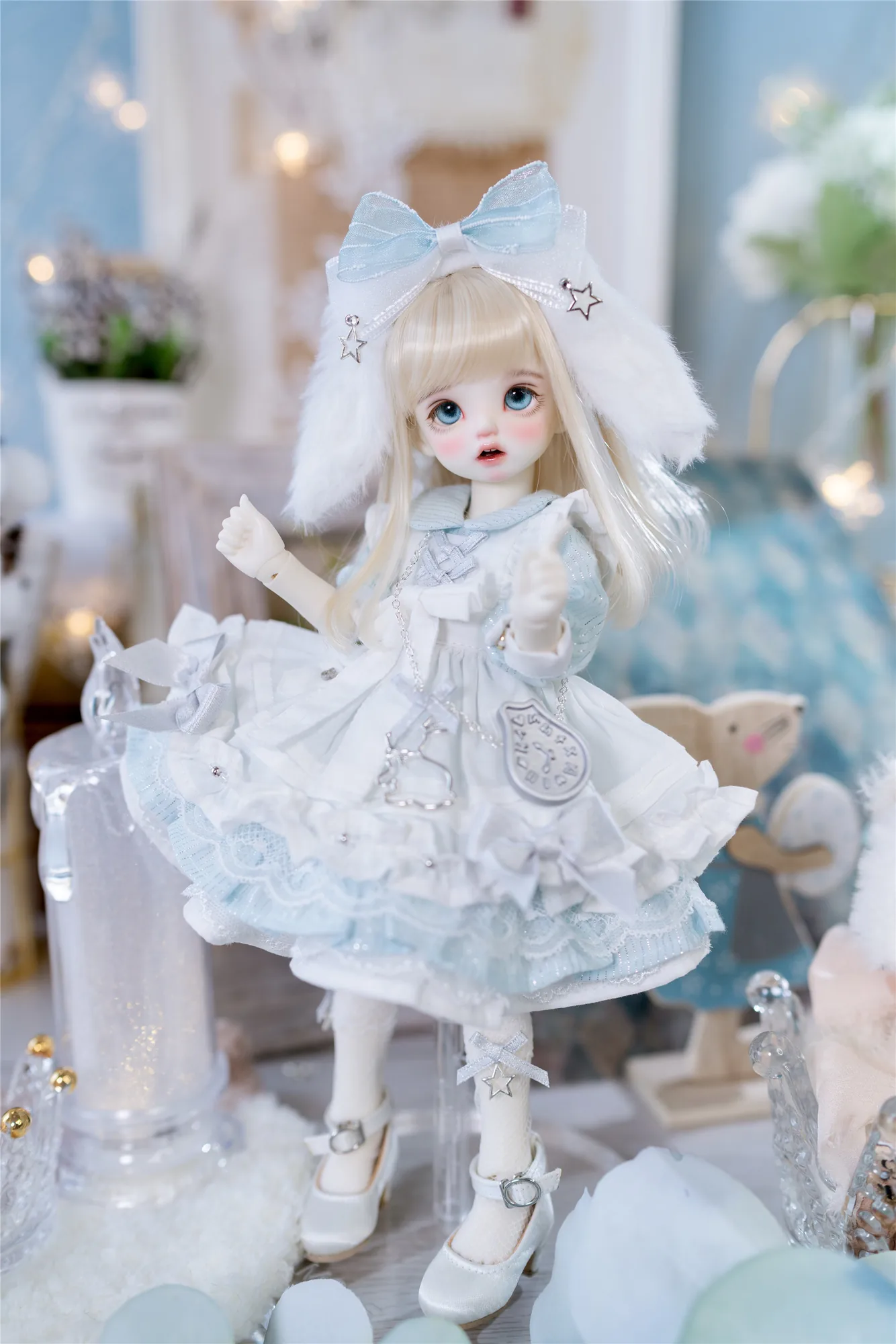 「Sasato」Frosting Alice (YOSD l 1/6) BJD Outfit Only - Image 4