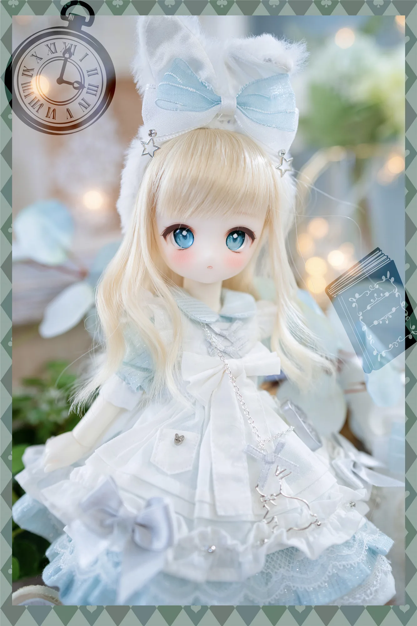 「Sasato」Frosting Alice (YOSD l 1/6) BJD Outfit Only - Image 8