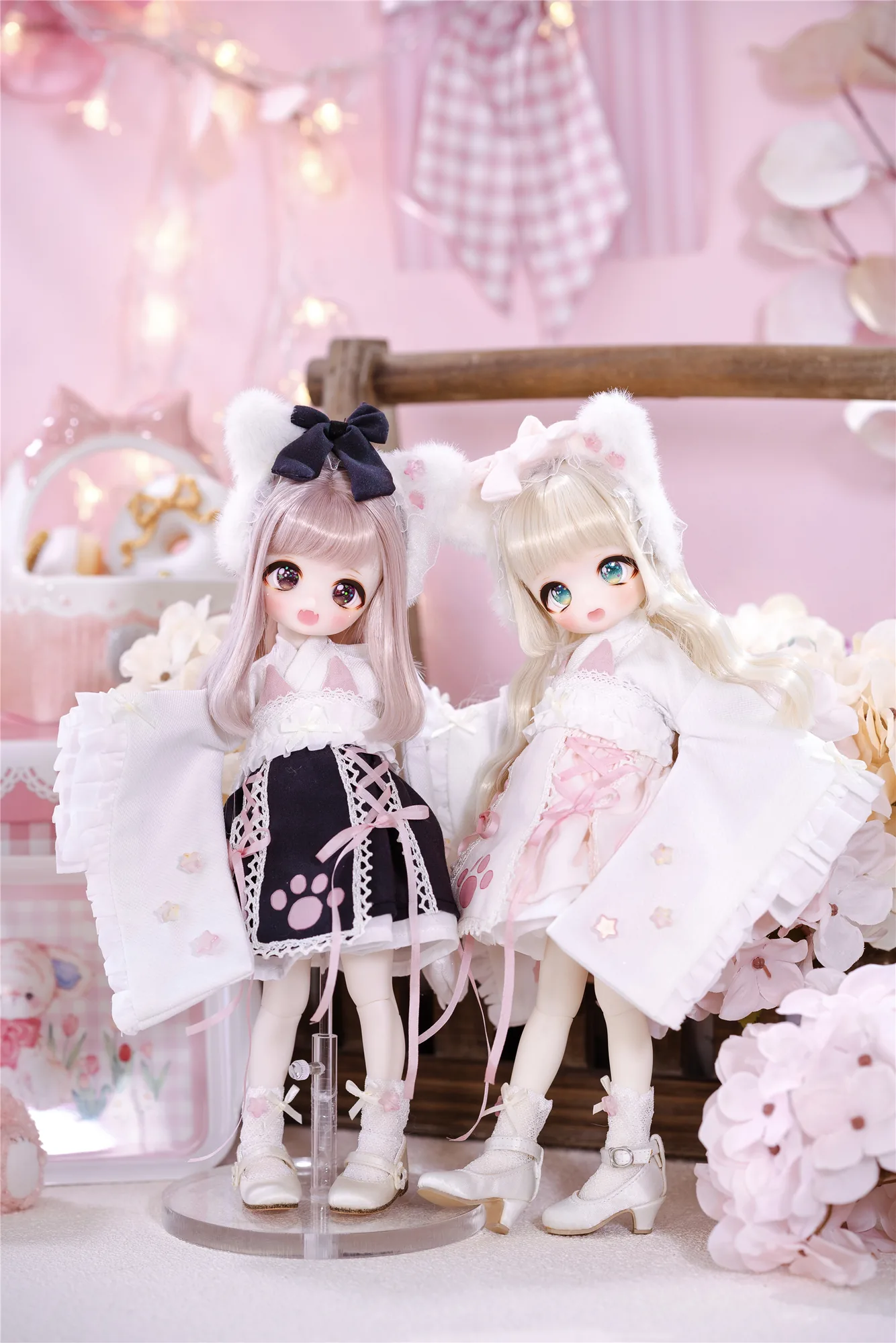 「Sasato」Golden Cherry Blossom (YOSD l 1/6) BJD Outfit Only