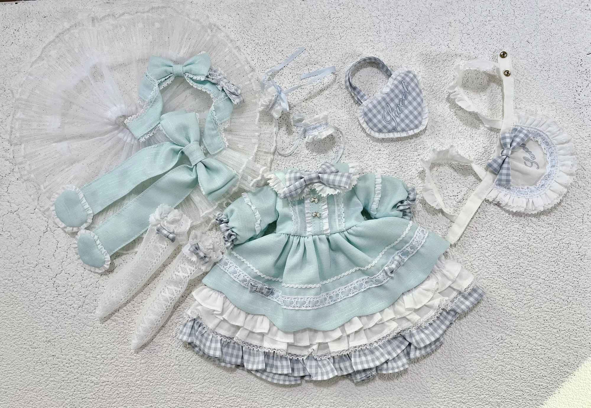 「Sasato」Kasuga Adventures (MDD/MSD/Chubby l 1/4) BJD Outfit Only - Image 11