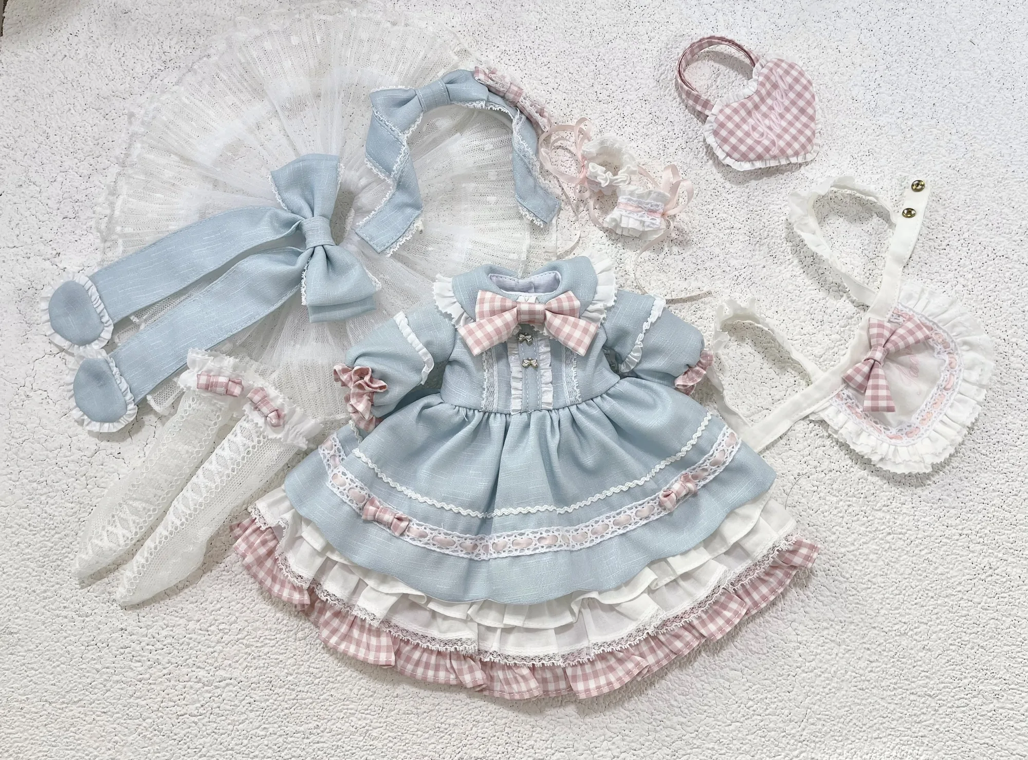 「Sasato」Kasuga Adventures (MDD/MSD/Chubby l 1/4) BJD Outfit Only - Image 12