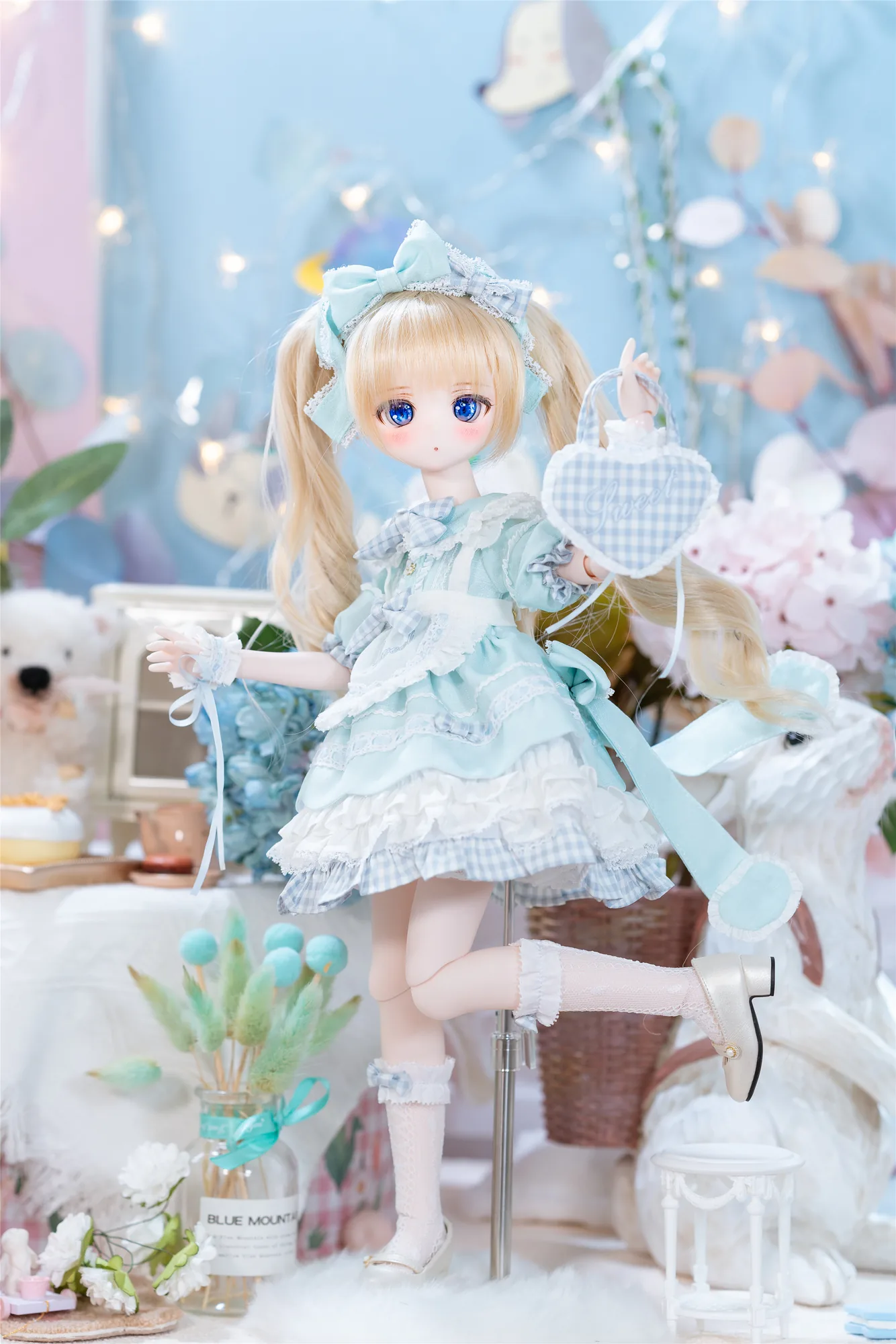 「Sasato」Kasuga Adventures (MDD/MSD/Chubby l 1/4) BJD Outfit Only - Image 5