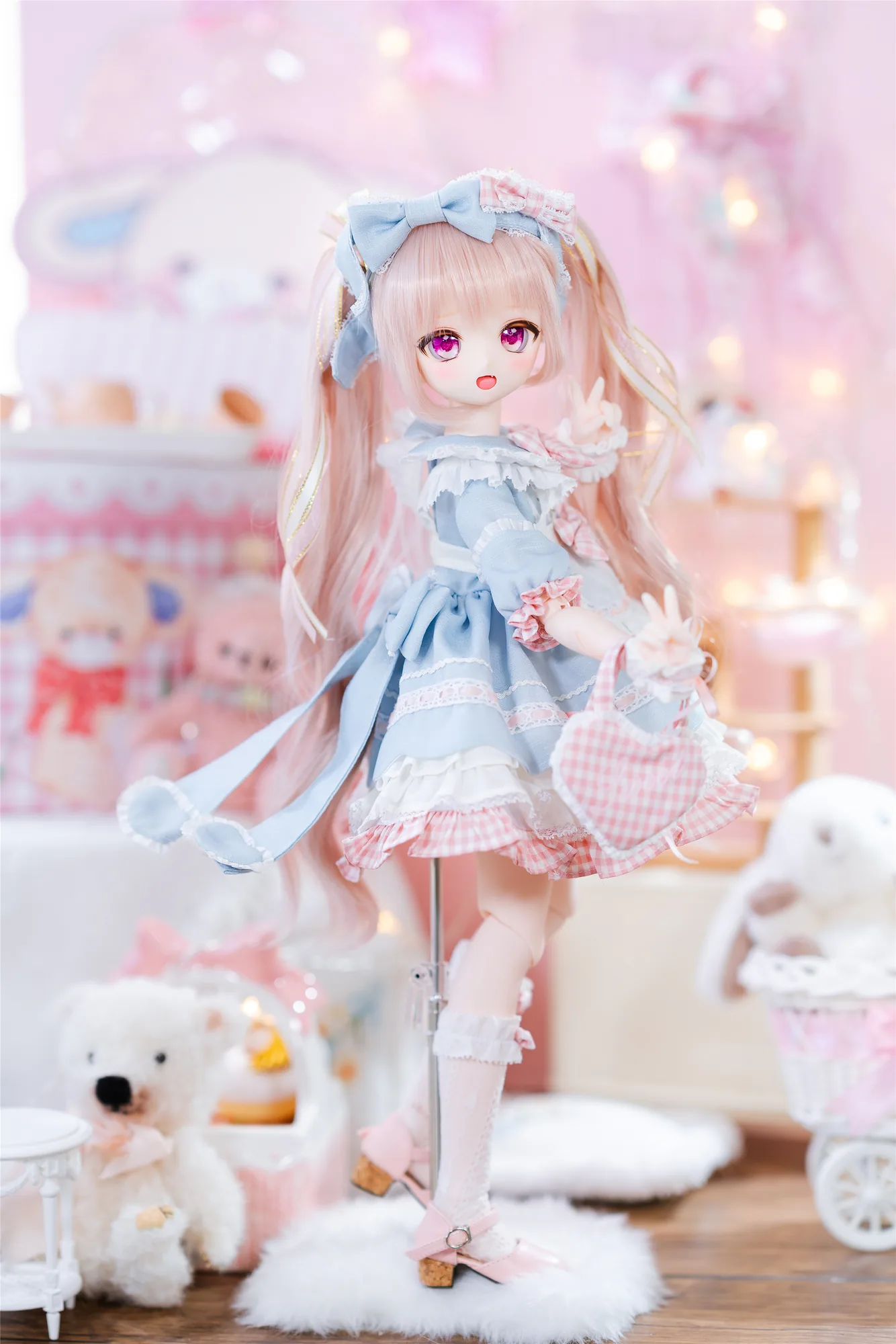 「Sasato」Kasuga Adventures (MDD/MSD/Chubby l 1/4) BJD Outfit Only - Image 6