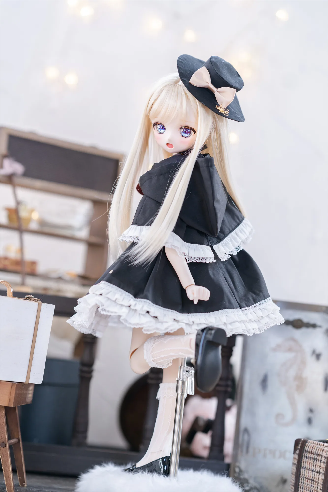 「Sasato」Mechanical Flower (MSD/ Chubby l 1/4) BJD Outfit Only - Image 2