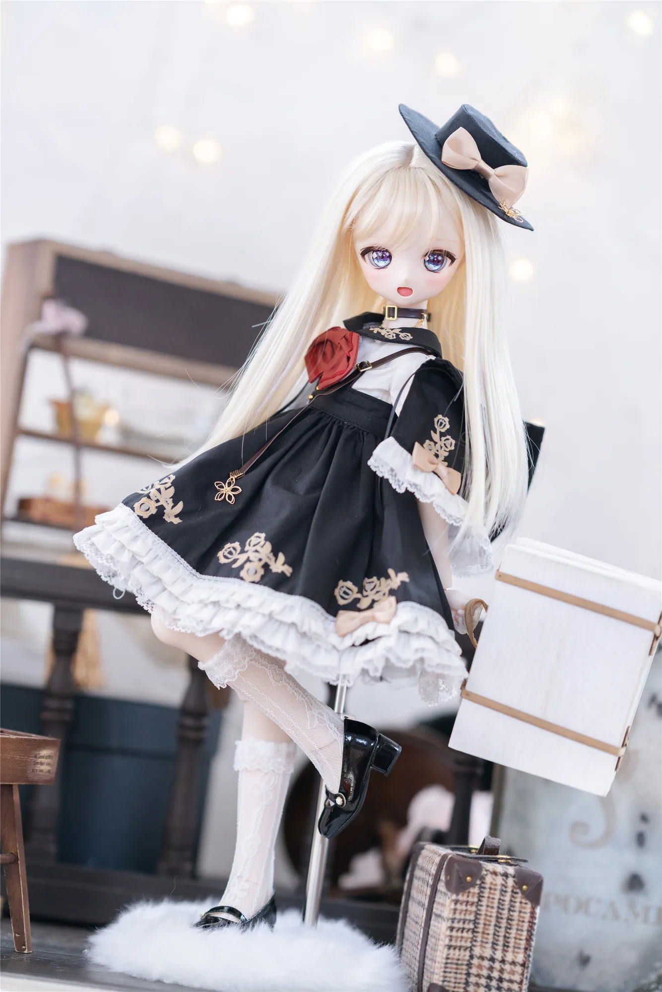 「Sasato」Mechanical Flower (MSD/ Chubby l 1/4) BJD Outfit Only - Image 9