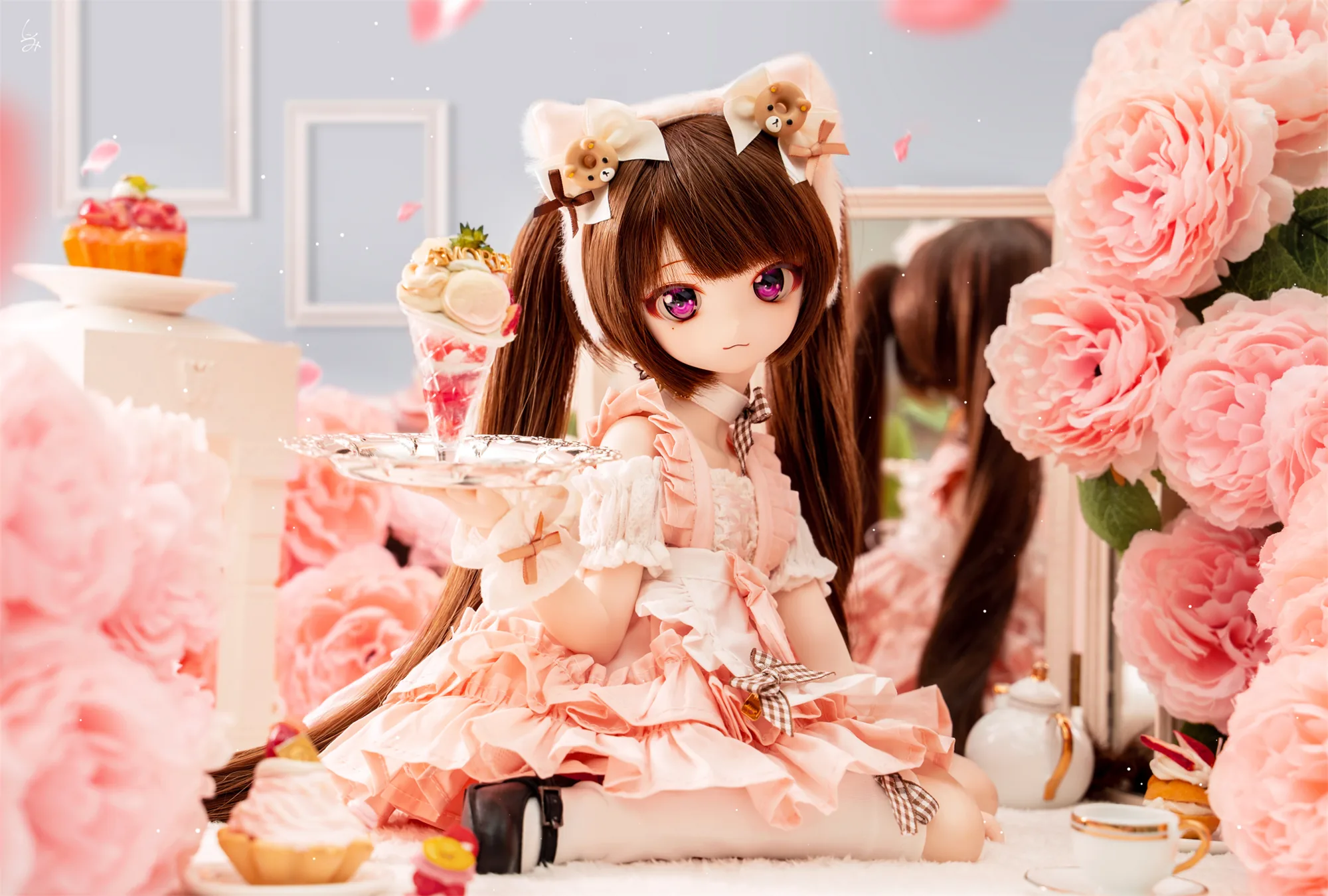 「Sasato」Parfait in the clouds (MSD/ Chubby l 1/4) BJD Outfit Only