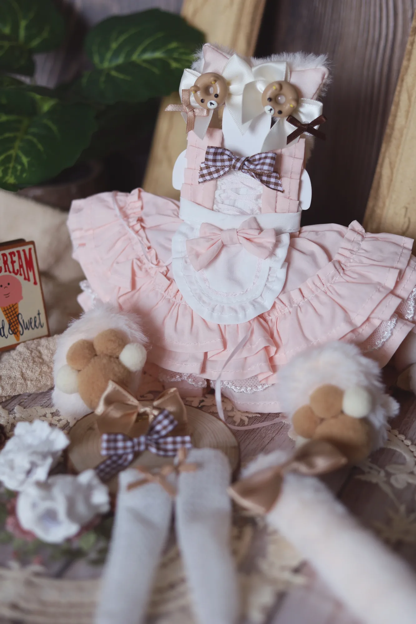 「Sasato」Parfait in the clouds (YOSD l 1/6) BJD Outfit Only - Image 10