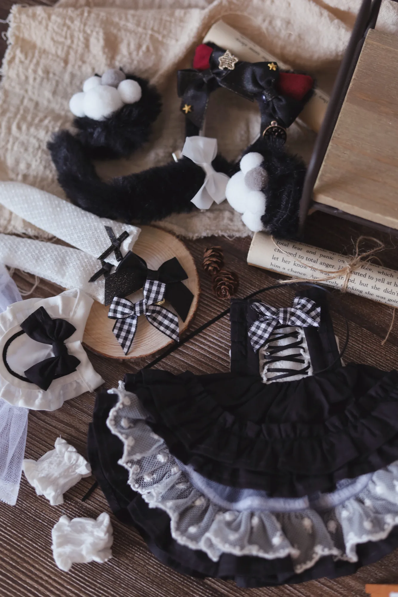 「Sasato」Parfait in the clouds (YOSD l 1/6) BJD Outfit Only - Image 9