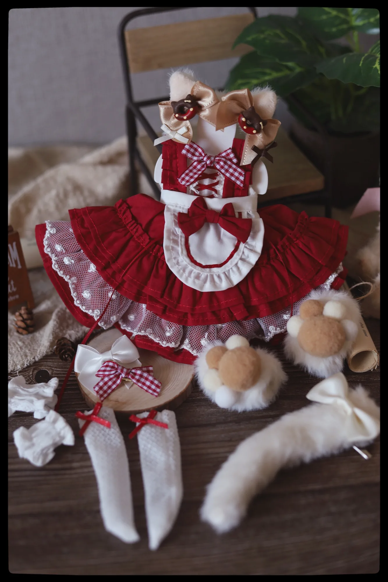 「Sasato」Parfait in the clouds (YOSD l 1/6) BJD Outfit Only - Image 8