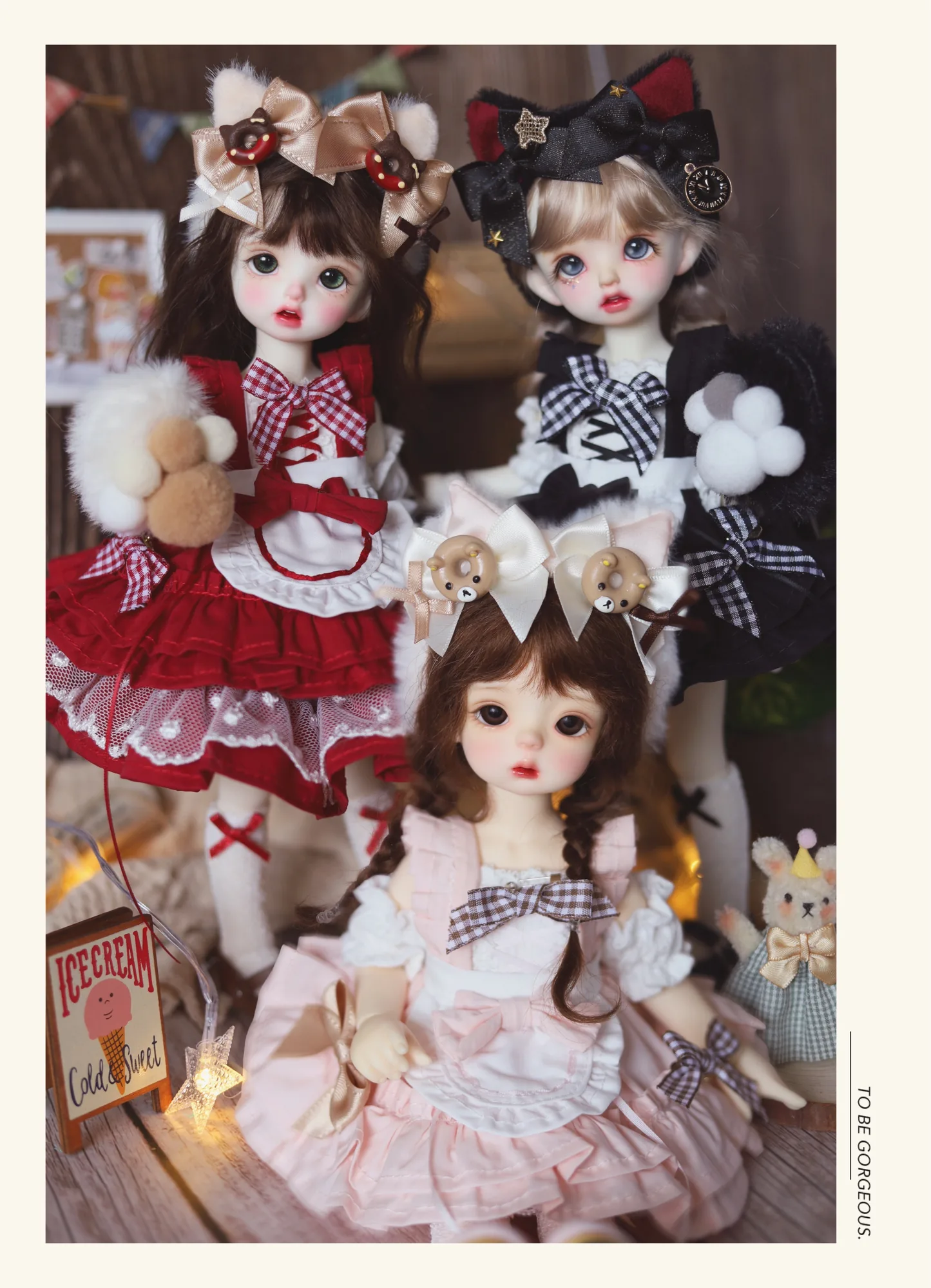 「Sasato」Parfait in the clouds (YOSD l 1/6) BJD Outfit Only