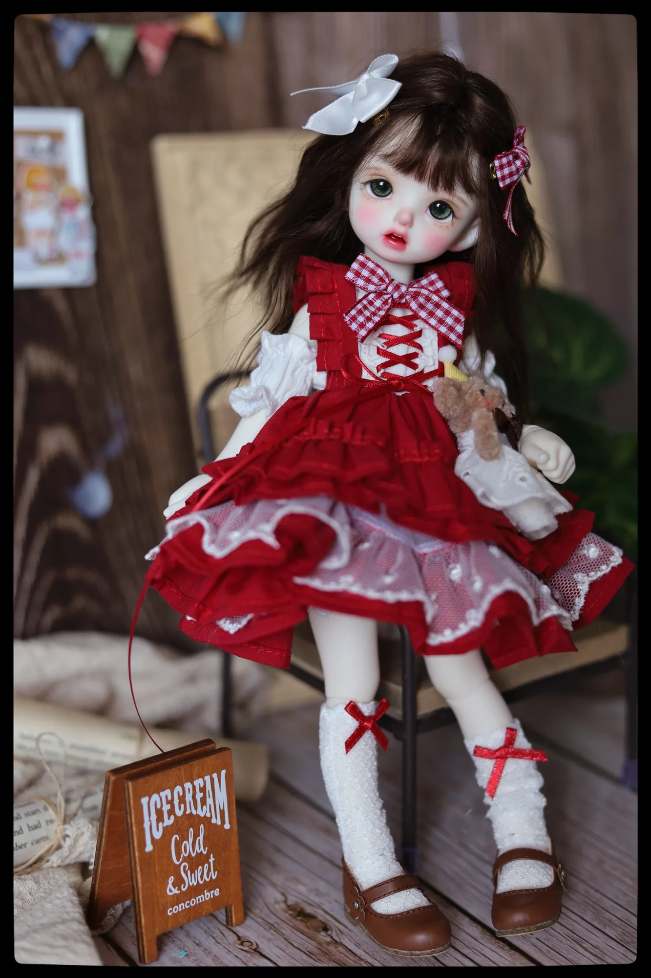 「Sasato」Parfait in the clouds (YOSD l 1/6) BJD Outfit Only - Image 6