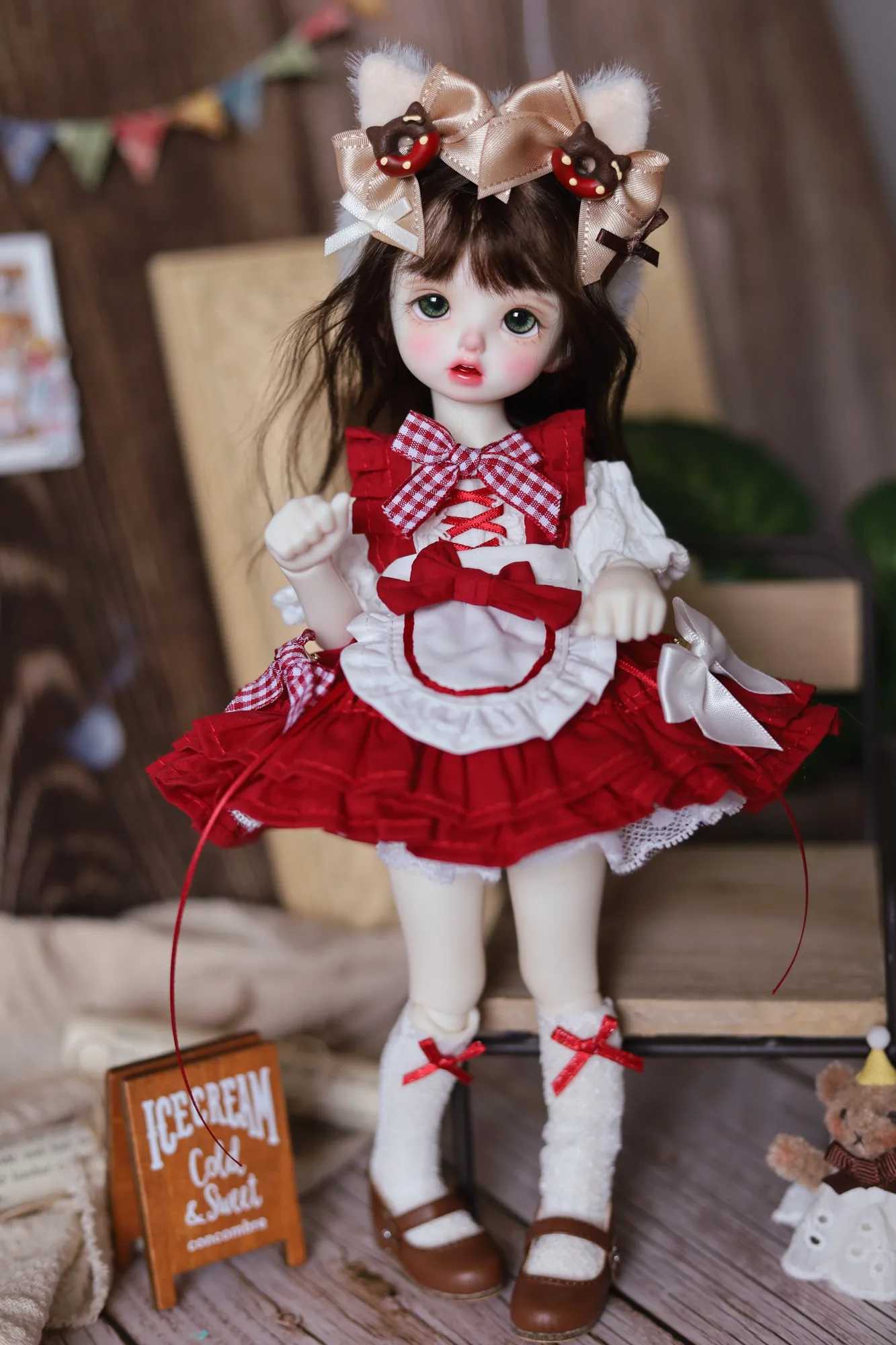 「Sasato」Parfait in the clouds (YOSD l 1/6) BJD Outfit Only - Image 7