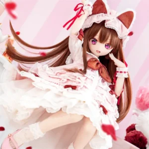 「Sasato」Rose Tea Maiden (MDD/MSD/Chubby l 1/4) BJD Outfit Only