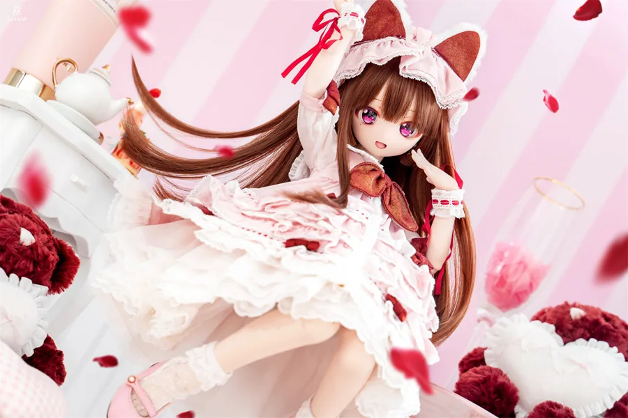 「Sasato」Rose Tea Maiden (MDD/MSD/Chubby l 1/4) BJD Outfit Only