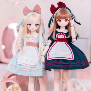 「Sasato」Running Snow White (MSD/ Chubby l 1/4) BJD Outfit Only