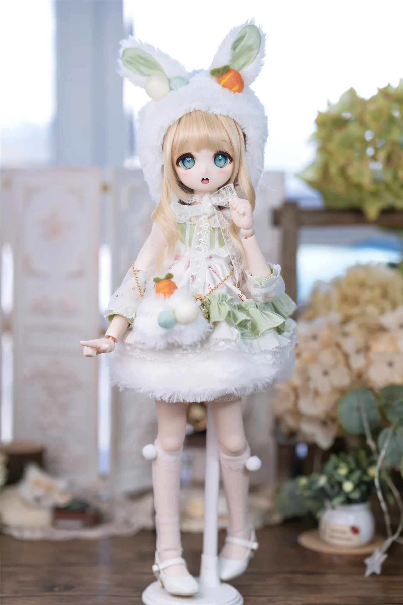 「Sasato」Snowball Milk (MSD/ Chubby l 1/4) BJD Outfit Only - Image 4