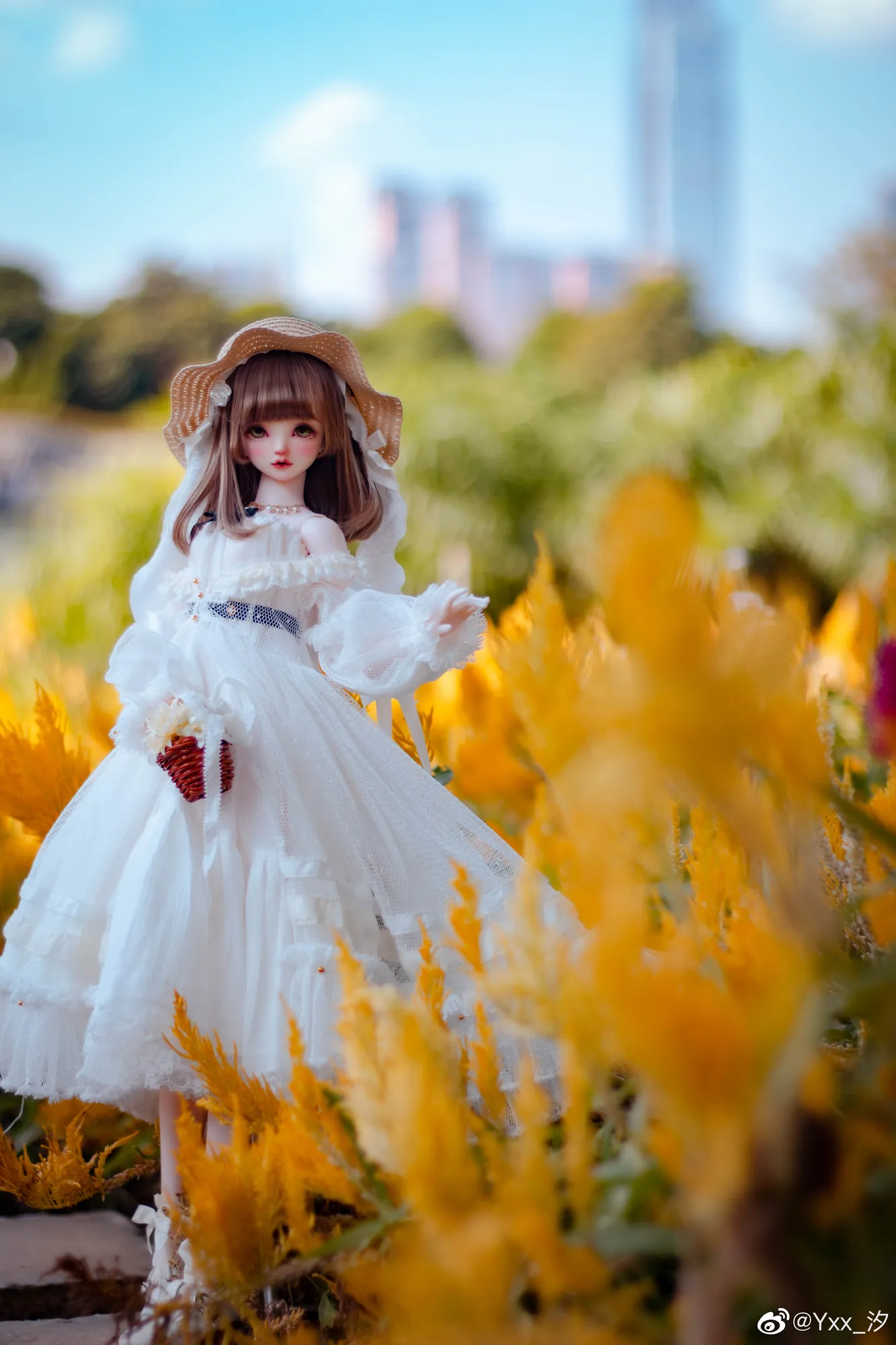 「Sasato」White Tea (SD l SDGR l DD l 1/3 ) BJD Outfit Only
