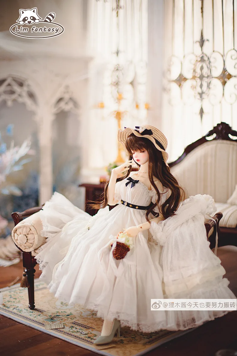 「Sasato」White Tea (SD l SDGR l DD l 1/3 ) BJD Outfit Only - Image 10