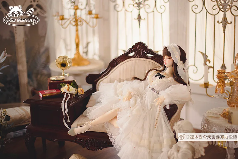 「Sasato」White Tea (SD l SDGR l DD l 1/3 ) BJD Outfit Only - Image 14