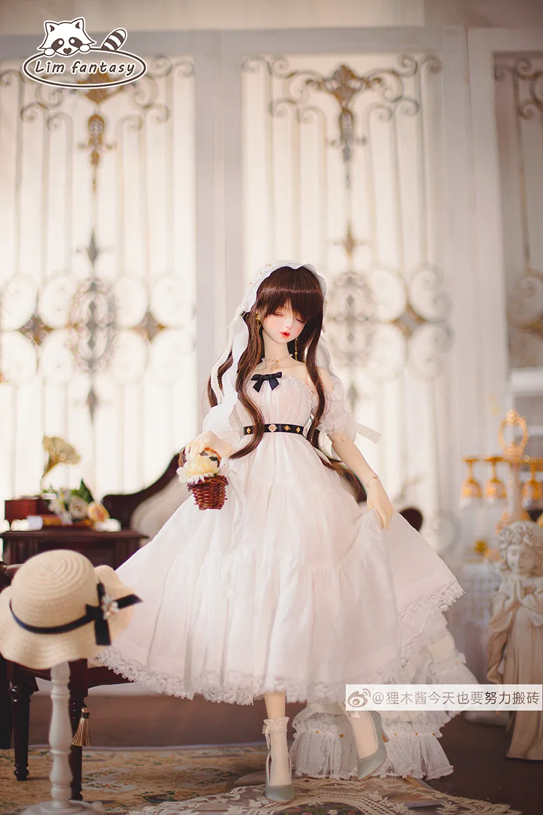 「Sasato」White Tea (SD l SDGR l DD l 1/3 ) BJD Outfit Only - Image 7