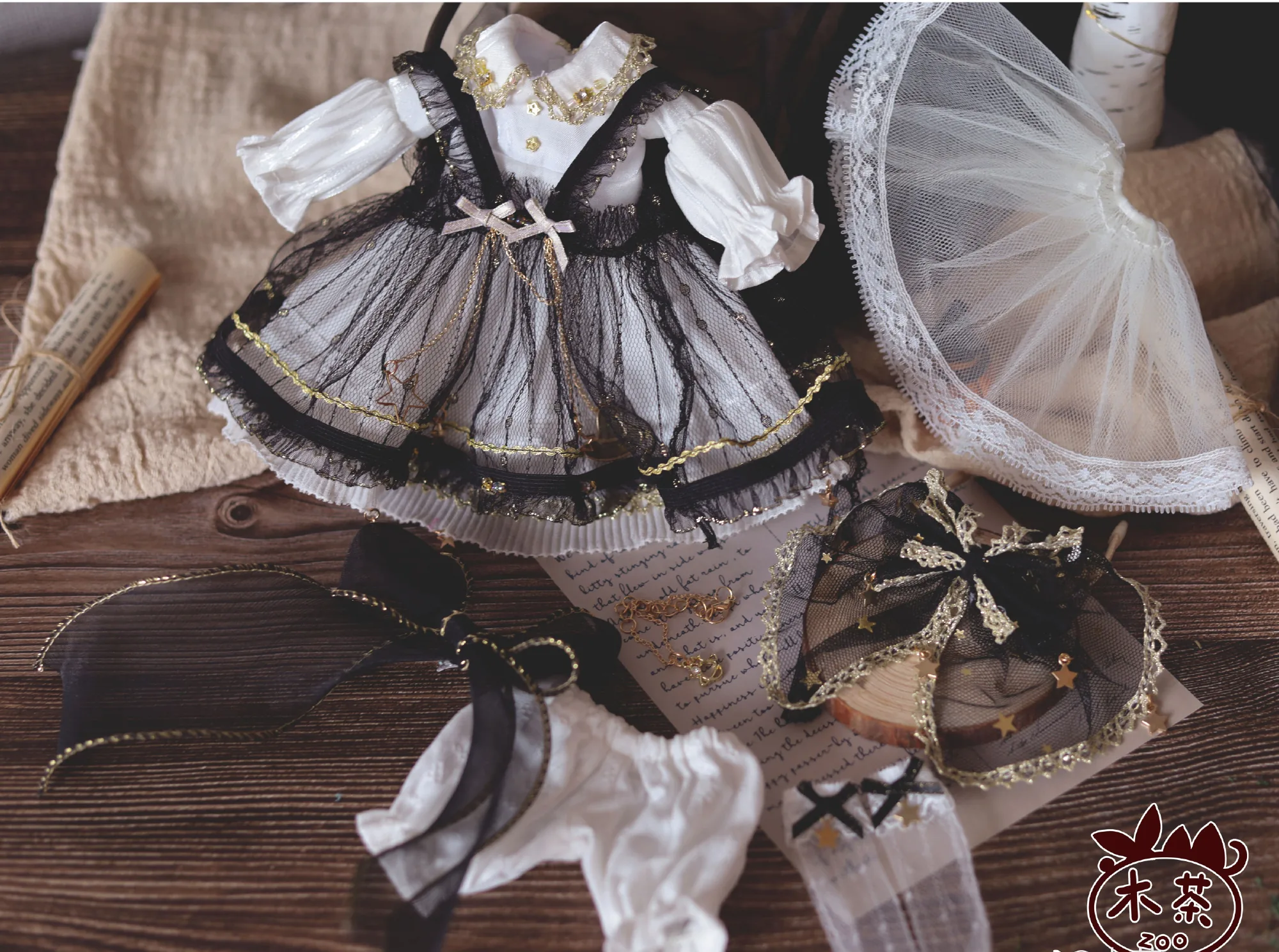 「Sasato」Wishing Star (MSD/ Chubby l 1/4) BJD Outfit Only - Image 5