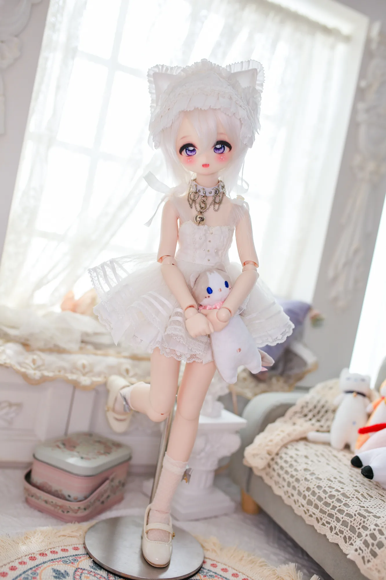 「SDMG」Lychee BJD Doll (Head/ Full Doll Only) (1/4) - Image 3