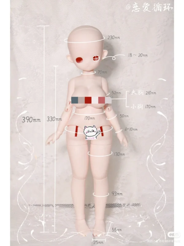「Sheep Doll」1/4 BJD Doll - Image 8