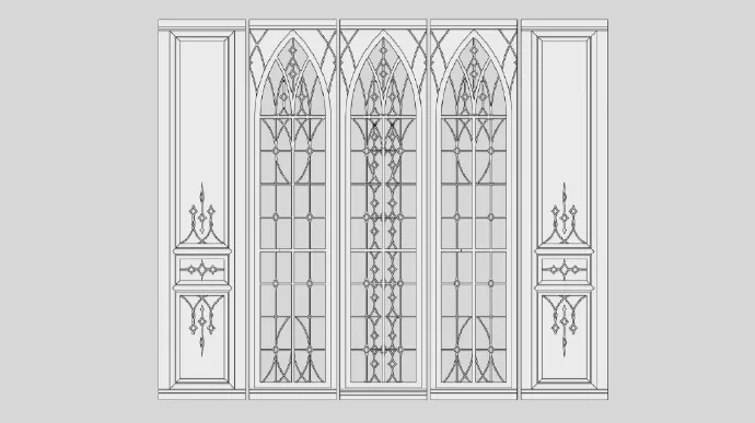 「ShiZao」Wood Background Screen Divider Furniture for YOSD/MSD/SD - Image 6