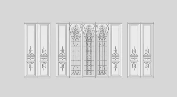 「ShiZao」Wood Background Screen Divider Furniture for YOSD/MSD/SD - Image 7