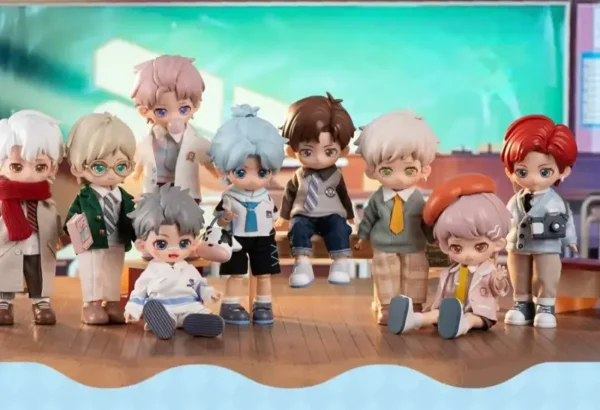 「SIMONTOYS」PEETSOON Male Student Series 1/12 Action Figure BJD Blind Box