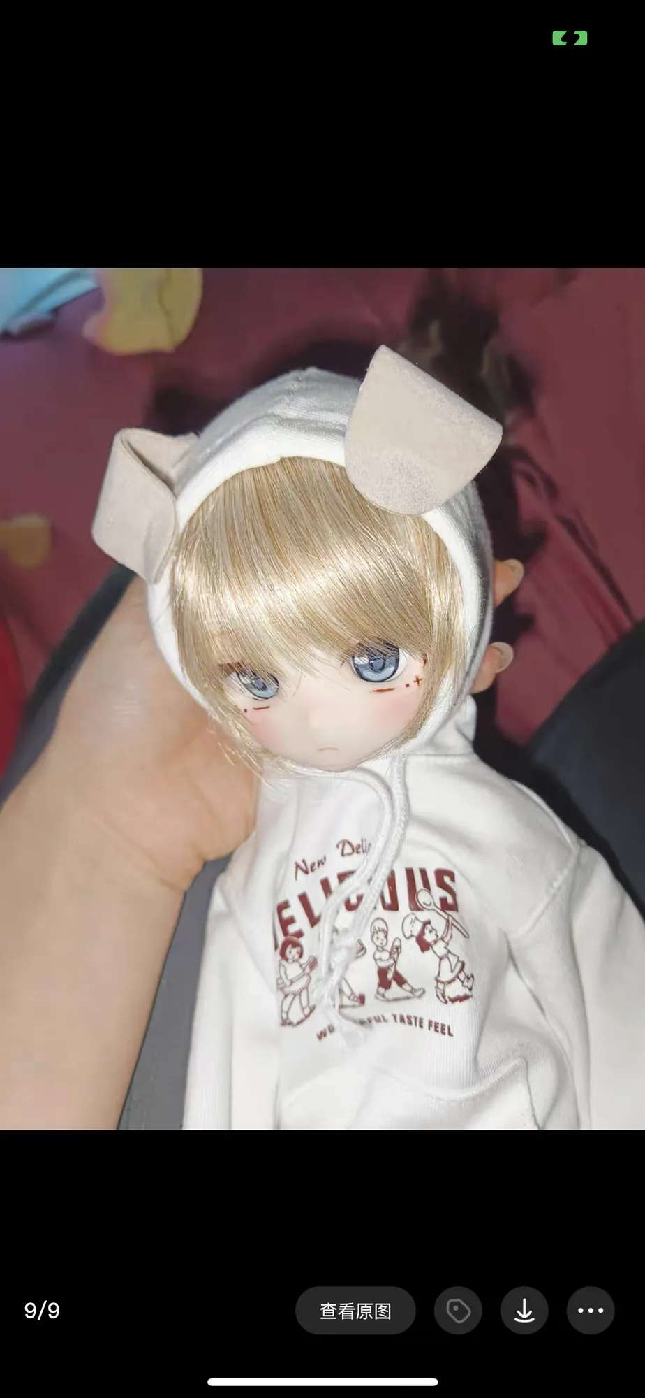 「Sleepy」BJD Dog Ears - Image 2