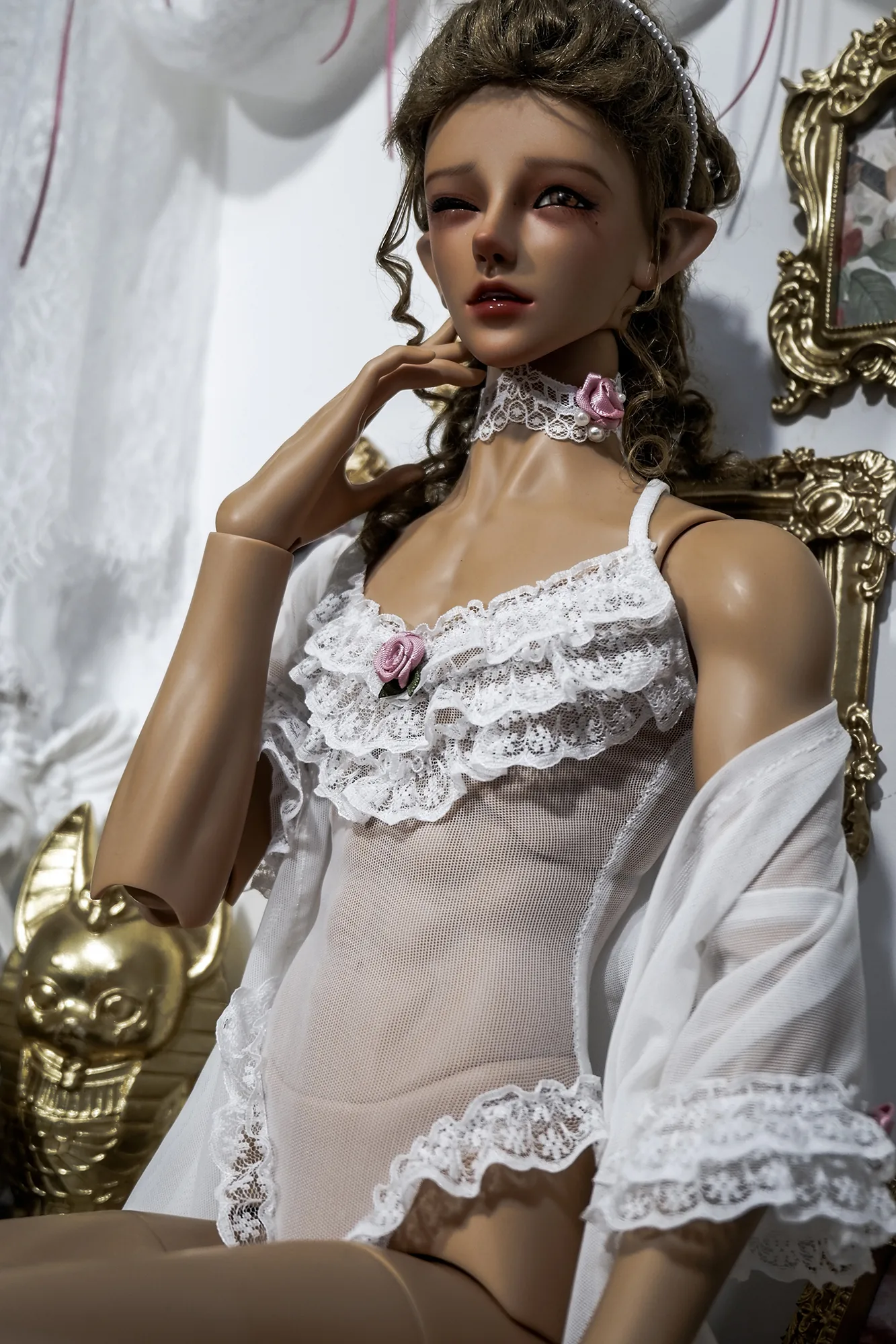「SuGen」Lace Dress Set (1/3 l 68cm l 75cm l HID ) - Image 2