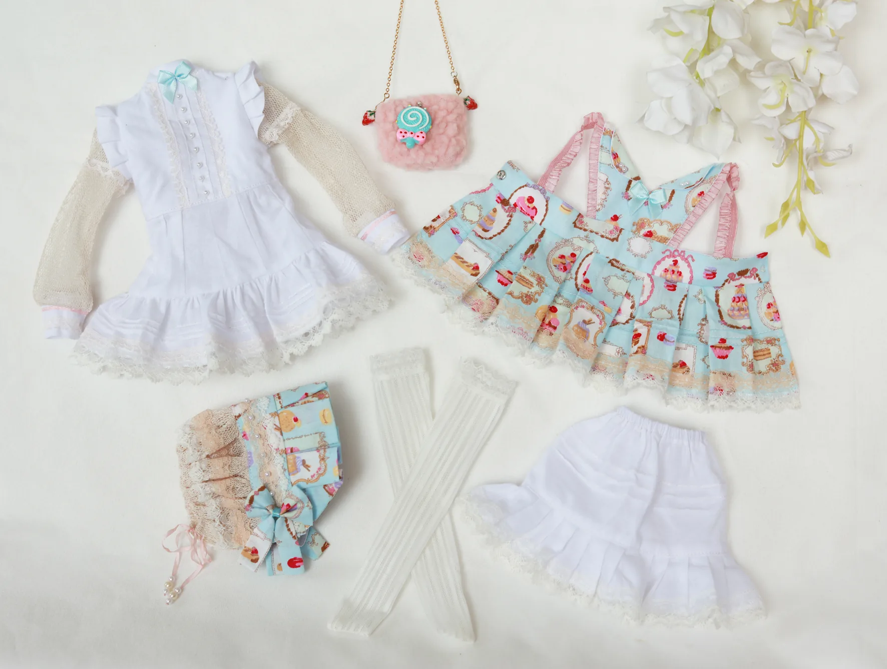 「Tata」Afternoon Tea Dress Set (1/4) Outfit ONLY - Image 10