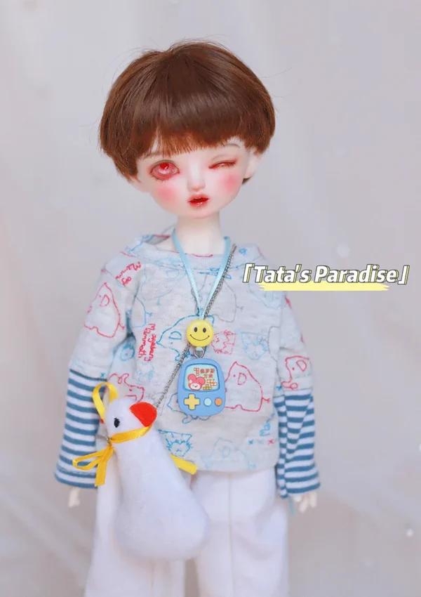 「Tata」Basic Long Sleeves Top / Pant (1/6) Outfit ONLY - Image 10
