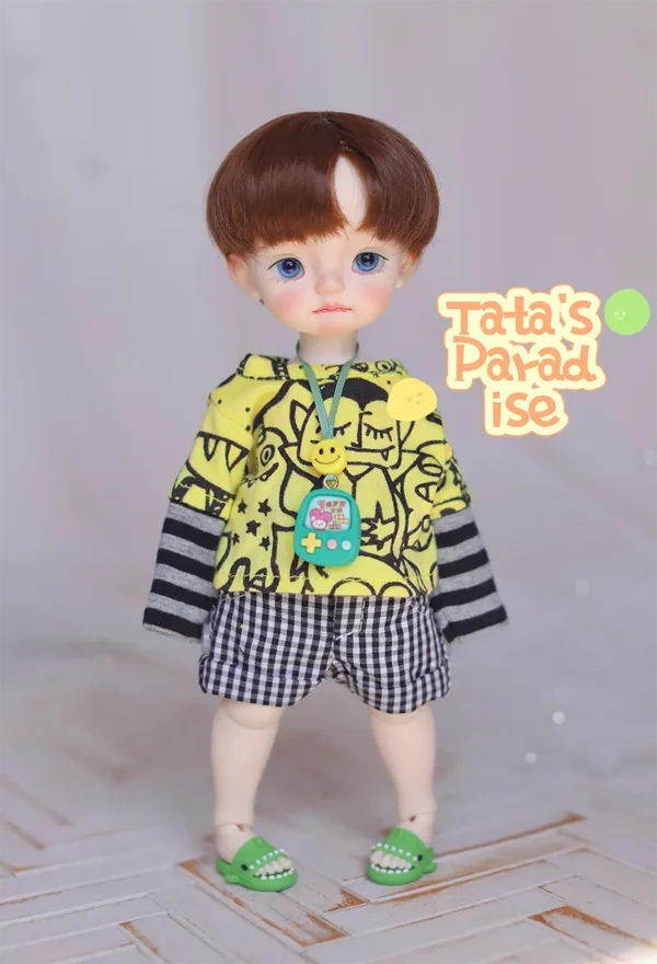 「Tata」Basic Long Sleeves Top / Pant (1/6) Outfit ONLY - Image 4