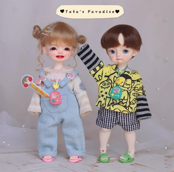 「Tata」Basic Long Sleeves Top / Pant (1/6) Outfit ONLY - Image 9