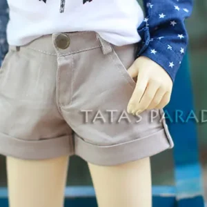 「Tata」Casual Cuffed Shorts (1/6 | YOSD | 1/3 | SD17 | 70cm) Outfit ONLY