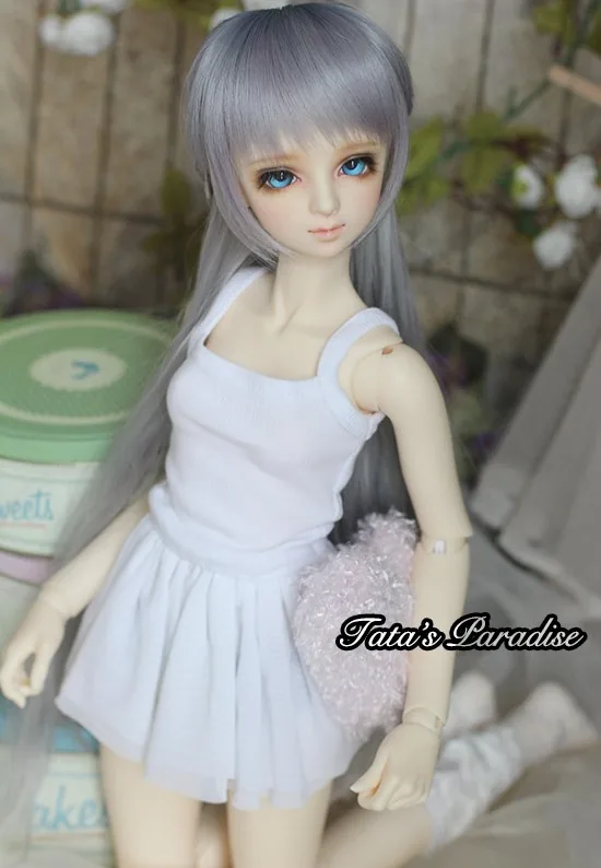 「Tata」Classic Basic White Sun Dress(1/3 | SD16 | DDDY) Outfit ONLY - Image 2