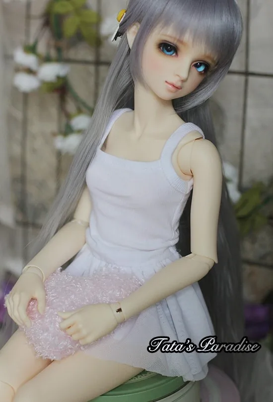 「Tata」Classic Basic White Sun Dress(1/3 | SD16 | DDDY) Outfit ONLY - Image 3