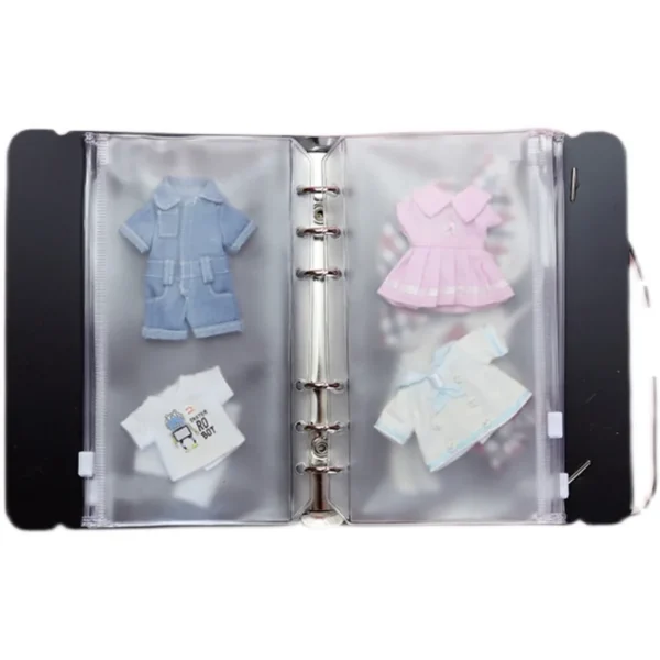 「Tata」Clothes Storage Book (OB11 / 1/12 l 1/8 l 1/6) Prop ONLY - Image 3