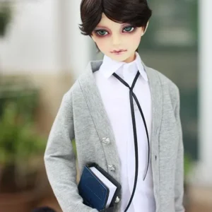 「Tata」College Style Knitted Cardigan (1/4 | 1/3 | SD17 | 70cm) Outfit ONLY