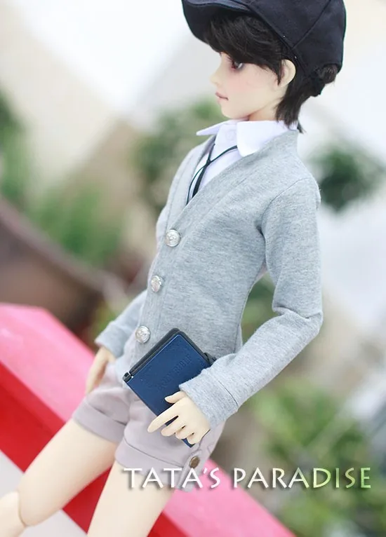 「Tata」College Style Knitted Cardigan (1/4 | 1/3 | SD17 | 70cm) Outfit ONLY - Image 2