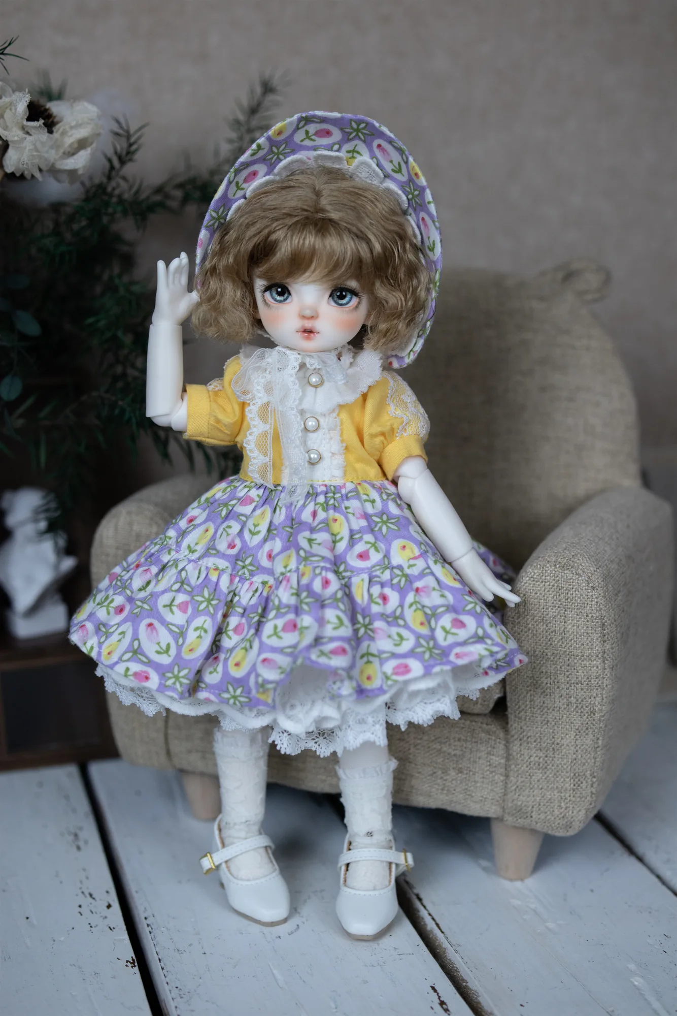 「Tata」Colorful World Dress Set (1/6) Outfit ONLY - Image 5