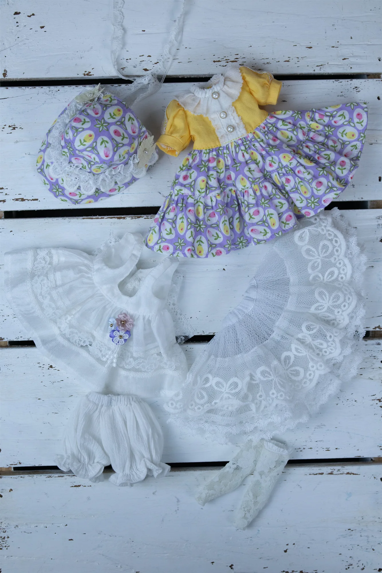 「Tata」Colorful World Dress Set (1/6) Outfit ONLY - Image 6