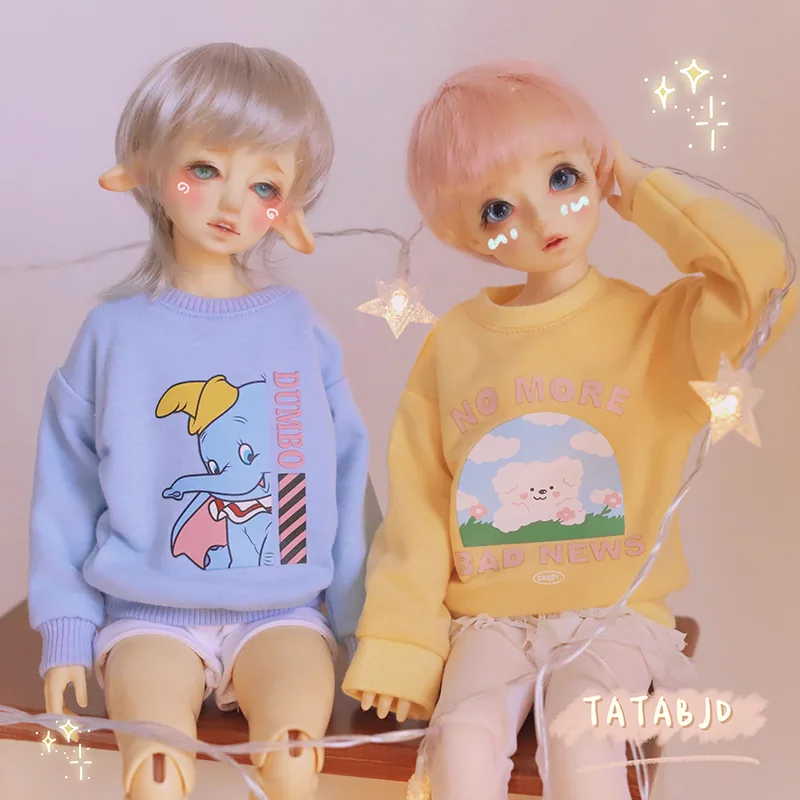 「Tata」Cute Cartoon Animal Printed Sweater (1/4 | 1/3 | SD17 | 70cm) Outfit ONLY