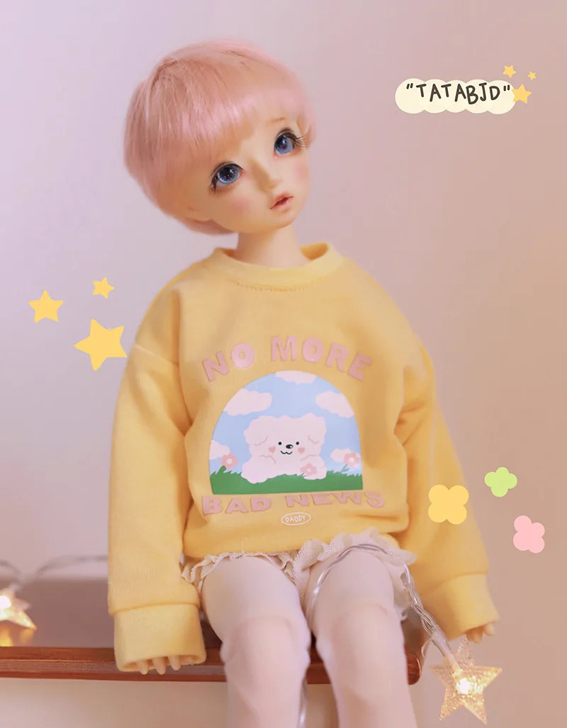 「Tata」Cute Cartoon Animal Printed Sweater (1/4 | 1/3 | SD17 | 70cm) Outfit ONLY - Image 6